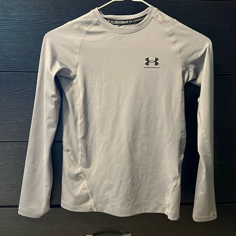 Boys Under Armour Fiitted Long Sleeve